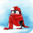 Winter Penguin wallpaper for free