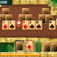 PYRAMID solitaire cardgame