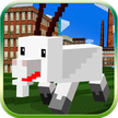 Cube World: Blockhead Goat 3D