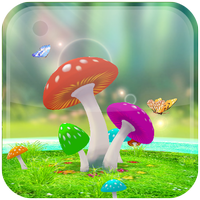 3D mushroom garden