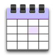 Menstrual calendar detailed