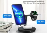 Overview of the Baseus 3 in 1 Wireless Charger