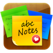 abcNotes: Reminder stickers