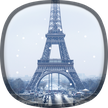 Snow in Paris – Live Wallpaper