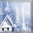 Falling snowflakes live wallpaper / Winter nature LWP