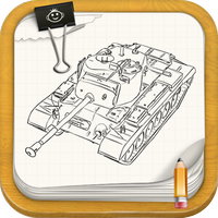 Drawing Battle Tanks of War