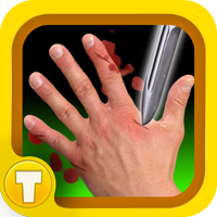 The game "Fingers against a Knife"